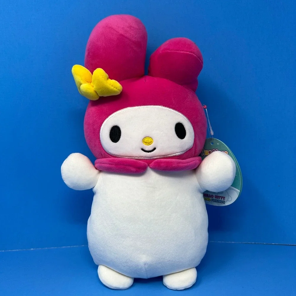 Sanrio My Melody Plush Medium Pink White Yellow‎ Hugmee Hello Kitty and Friends